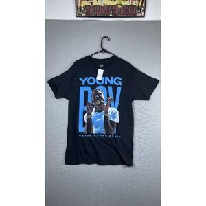 Young Boy Shirt Mens Medium Black Never Broke Again Graphic Tee T-Shirt Hip Hop